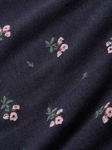 DAZY 2pcs Young Girl Girls Casual Long Sleeve Top And Pants Set, Home Wear Fall,Winter - Navy Blue - View 7