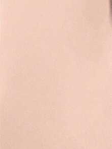Chiquease 女款灰粉色秋季優雅日常長袖襯衫，純色不對稱下擺前開扣辦公穿著秋季外套 - 淺粉色 - 查看 8