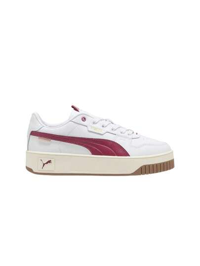 Puma Carina Street Lux Women's Casual Sneakers White/Red 397487