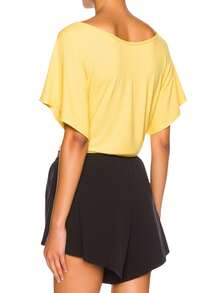 Roxy Women's T-Shirt Yellow - Yellow - View 2