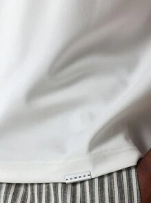 SUMWON Monte Carlo French Riviera Short Sleeve T-Shirt Summer Casual Oversized Graphic Print Streetwear Lobster Design Vacation Beach Holiday Cruise Tee - White - View 5