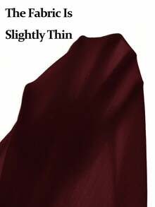 SHEIN PETITE Áo thun tay ngắn viền ren ngọt ngào PETITE, dáng ôm, 3 cúc, thường ngày, mùa hè - Đỏ - Xem 10