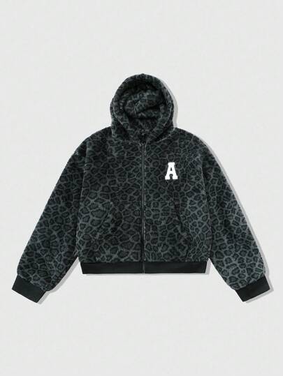 Street Life Sudadera con capucha y cuello de piel, estilo urbano para hombres