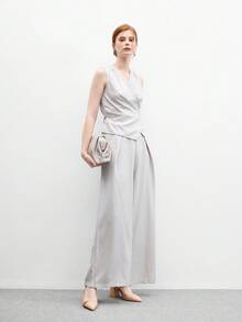 CUCCOO BIZCHIC Women's Fashion Burgundy Pointed Toe Chunky Heel Slip-On Pumps, Classic Minimalist Design For Commuting, Dating, Party, Holiday, Wedding - Apricot - View 10