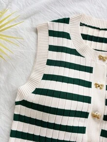 Soleia 女式新款罗纹针织两件套，适合秋冬季分层穿着或外套穿着 - 彩色 - 查看 3