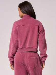 MUSERA Hanorac spălat cu fermoar, toamnă-iarnă, Crăciun