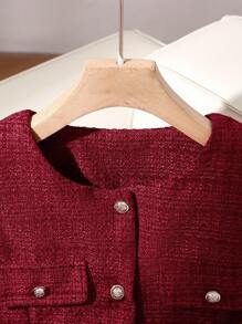 Franclia Nowy top bez rękawów dla kobiet w stylu europejskim i amerykańskim, odpowiedni na wiosnę i jesień - Sekwoja - Zobacz 6