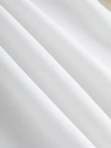 小女孩南瓜字母印花长袖圆领抓绒卫衣，秋季时尚卫衣，猫咪爱心图案 - 白色 - 查看 3