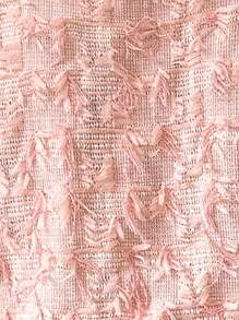 Elenzga Chaqueta elegante texturizada de ajuste regular para mujer