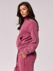 MUSERA Hanorac spălat cu fermoar, toamnă-iarnă, Crăciun