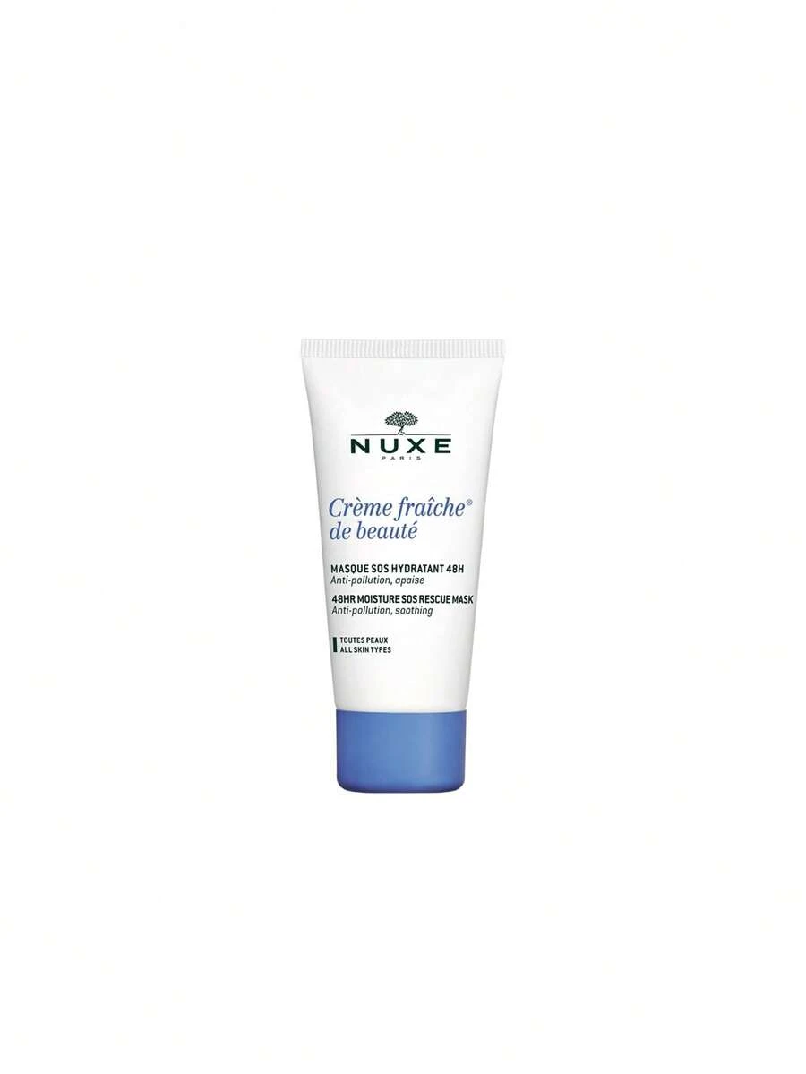 Nuxe Crème Fraîche De Beauté Mask 50 Ml – Face Mask, 48H Hydration, For All Skin Types, Floral, Plant Milks, Suitable For Daily Skincare Routine - Clear - View 1
