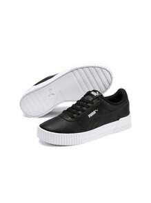 Puma Carina L - Black-Matte Silver- White - View 2