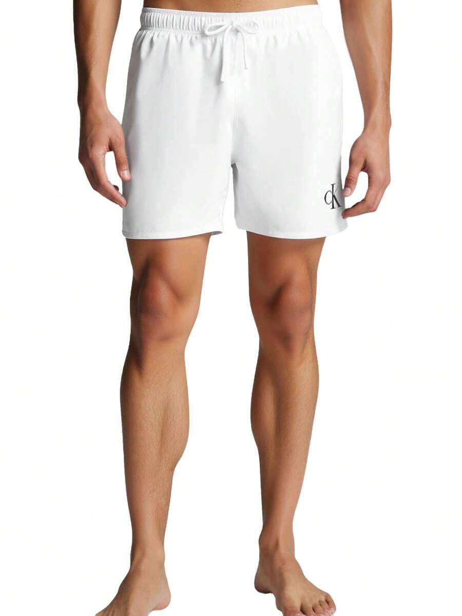 Calvin Klein Men's Swimwear White - White - View 1