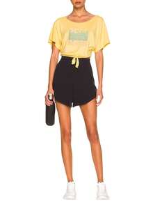 Roxy Women's T-Shirt Yellow - Yellow - View 3