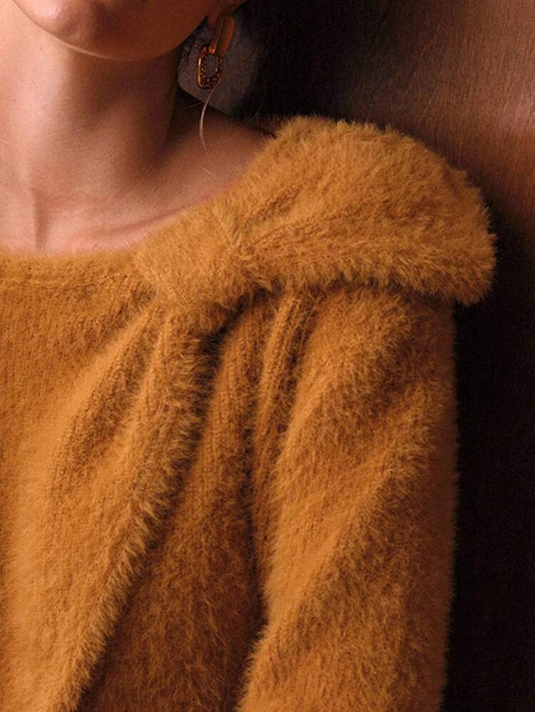 BOW DETAIL PULLOVER SWEATER