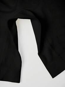 SHEIN Plus Size Men's Solid Color High Waist Slimming Shaping Pants