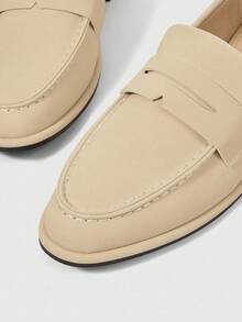 Sleekvia Sapatos femininos casuais, versáteis e simples, baixos - Cinza claro - Ver 7