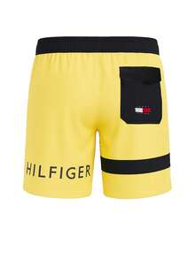 Tommy Hilfiger Mid Length Men's Swim Trunks Marigold Yellow