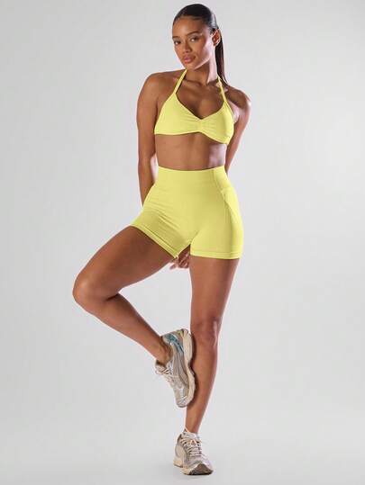 Musera Sport Short Cintura Alta Mini para Atividades Confortáveis, Treino, Academia, Corrida, Clube de Corrida, Pádel, Tênis, Pickleball, Yoga, Pilates, Fitness, Dia a Dia, Casual