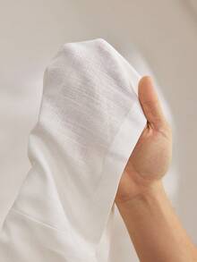 Ocili 女士休闲细肩带连体裤家居服套装 - 白色 - 查看 6