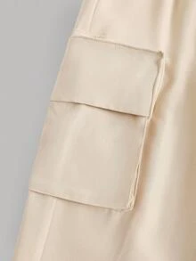 Girlism Tween Girl Color Block Pullover Top And Cargo Pants Set, Boys Back-To-School Jogger Sweatpants Sets, Tween Girl Cow Boy Beige Autumn School Fall Winter Set - Multicolor - View 5
