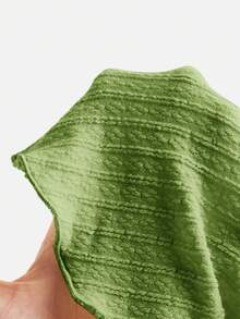 Firerie 女士优雅浪漫时尚通勤性感优雅风格黄色褶皱抹胸，适合派对、海滩度假、返校、浪漫约会、婚礼季、生日、复活节服装、春夏季 - 綠色 - 查看 6