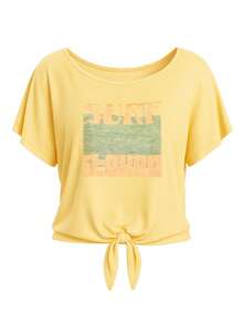 Roxy Women's T-Shirt Yellow - Yellow - View 4