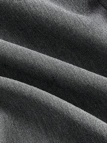 SHEIN MOD Plus Size Women's Solid Color Single-Breasted Vest And Wide-Leg Pants Casual Suit Set In Fall/Winter