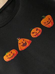 Manfinity NXTstreet 男士休闲圆领运动衫，柔软舒适，时尚，秋冬 - 黑色 - 查看 5