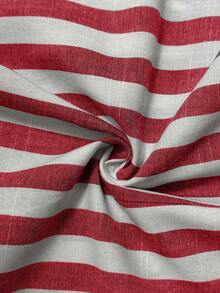 Easowa A-Linie rückenfreies ärmelloses Kleid, gewebter gestreifter Stoff, lässiges Urlaubselegantes Streetwear Minikleid für Frauen