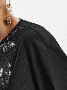 Lumivelle Halloween Women Blouses Fall Cloth For Women - Black - View 10