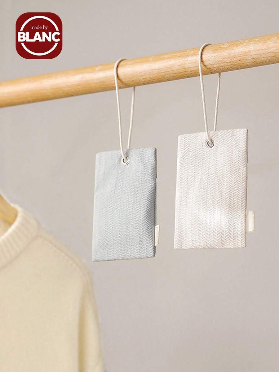 Madebyblanc 1 Pc/2pc Wardrobe Sachet With Long-Lasting Fragrance, Wardrobe Sachet, Aroma Sachet, Bedroom Moisture-Proof Sheet, Fresh-Scented Fabric Fragrance Bag