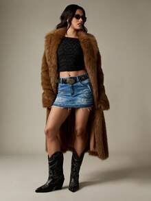 MISSGUIDED Trägerloses, strukturiertes Crop Top, femininer Bootsausschnitt, lässig anliegend, kurze Länge, Sommer Basic T-Shirt, Klassiker für den Kleiderschrank, Abendparty, Club, Ausgehgelegenheit - Schwarz - Übersicht 4