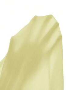 Camisas femininas casuais Zielony-D Y2K 2 em 1, gola quadrada, amarela e branca, com patchwork de renda, manga comprida, slim fit, para o outono - Amarelo - Ver 8