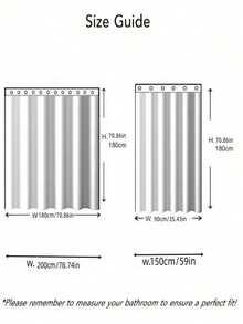 SHEIN 终极防水浴帘，蘑菇和植物印花 - 包含 12 个挂钩 - 可机洗 - 艺术设计 - 涤纶材质 - 机织面料家居浴室装饰秋季装饰浴室配件返校 - 彩色 - 查看 10