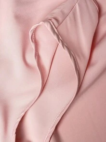 女士法式优雅修身衬衫上衣