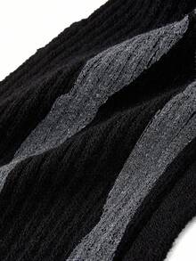 Y2Kool BiGraphic 女士天使恶魔印花针织吊带背心，性感露背细肩带，适合派对、万圣节、秋季街头穿着，黑色吊带背心，个性女装，哥特风夏季Y2K露背吊带上衣，针织吊带上衣，黑色吊带上衣，哥特风吊带上衣，搭配灵感，时尚系列，新年辣妹风印花上衣 - 黑色 - 查看 5