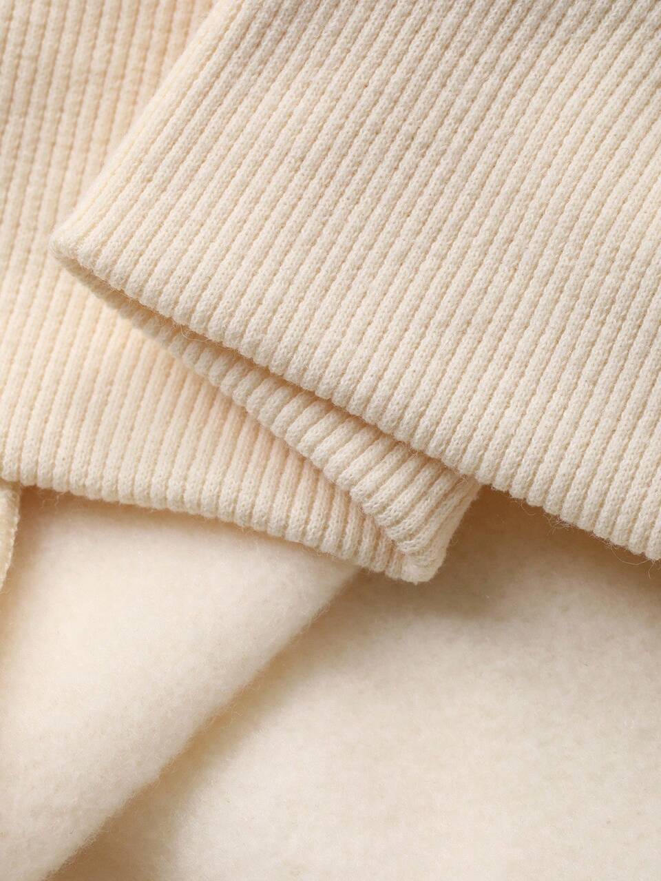 Teen Girls Letter Print Fleece Sweatshirt, Casual Style For Autumn,Winter