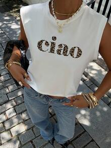 Siren Gaze 95%纯棉女士休闲圆领无袖露脐背心，适合夏季穿着 - 彩色 - 查看 5