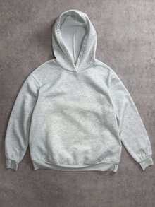 Attitoon 休闲简约度假风蓝色字母鸡尾酒图案印花宽松短款卫衣和连帽衫两件套，适合夏季、初秋、海滩度假、派对 - 灰色 - 查看 5