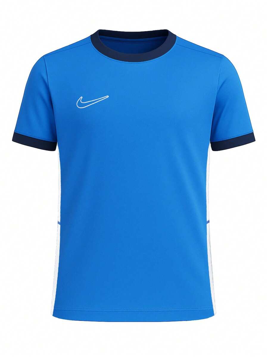 Nike Dri-FIT Academy 25 Youth Short Sleeve Top Blue - 藍色 - 查看 1
