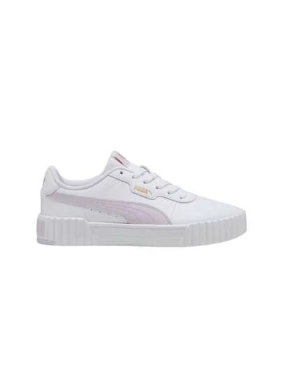 Puma Carina 3.0 Women's Casual Sneakers White/Lilac Frost Gold 400365