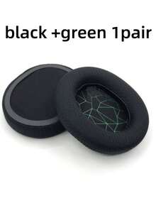 适用于 SteelSeries Arctis 1 3 5 7 9 Pro Raw 游戏耳机的耳垫和头带垫替换件 - 黑色 - 查看 2