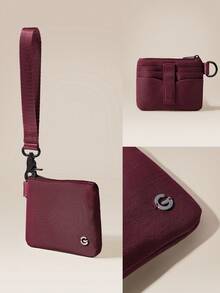 GLOWMODE On-The-Go Water-Repellant Wallet - Burgundy - View 6