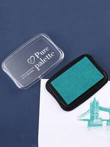 3种颜色可选，大号复古印台，适用于印章DIY、手工、剪贴簿、橡胶木质印章、纸质印台、纸张装饰，返校季，学习用品 - 彩色 - 查看 8