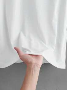 Manfinity Joysei 男士休闲拼色条纹短袖T恤，夏季