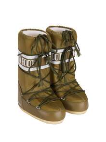 Moon Boot ICON LILAC NYLON Unisex Snow Boots Khaki 80D1400440 - 橄欖綠 - 查看 2