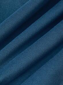 SHEIN Playful Pals 2 件套幼儿男童运动服套装，字母印花“SIMPLE”设计，套头连帽衫和配套裤子，舒适休闲装，适合日常、运动、街头、学校、家庭搭配、秋冬 - 彩色 - 查看 8