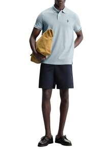 US Polo Assn polo - Bleu azur - Voir 3