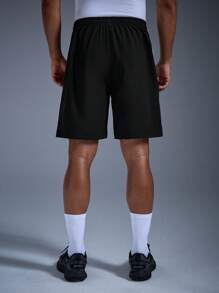 DRIFTMERE Men Zip Pocket Side Shorts Spring To Summer - Black - View 2